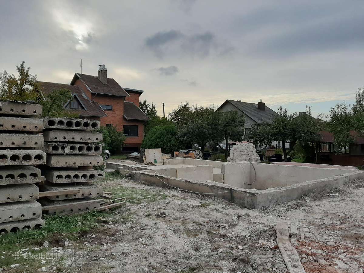 Griovimas su technika,pamatų šiltinim.,drenažas - nuotraukos Nr. 28