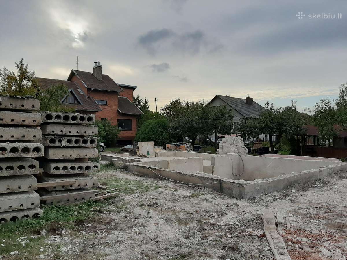 Griovimas su technika,pamatų šiltinim.,drenažas - nuotraukos Nr. 28