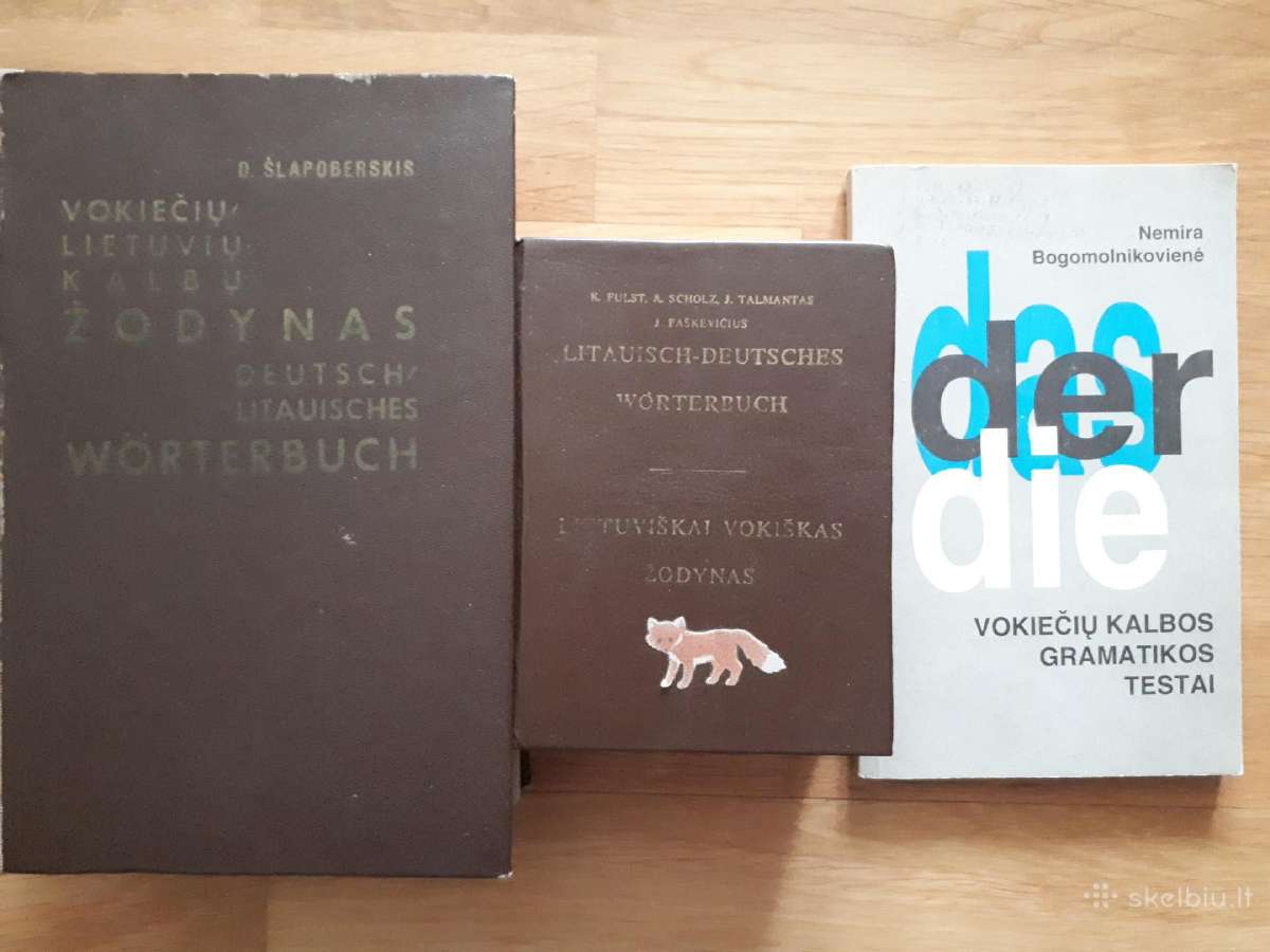 Vokiečių kalbos žodynai ir testai