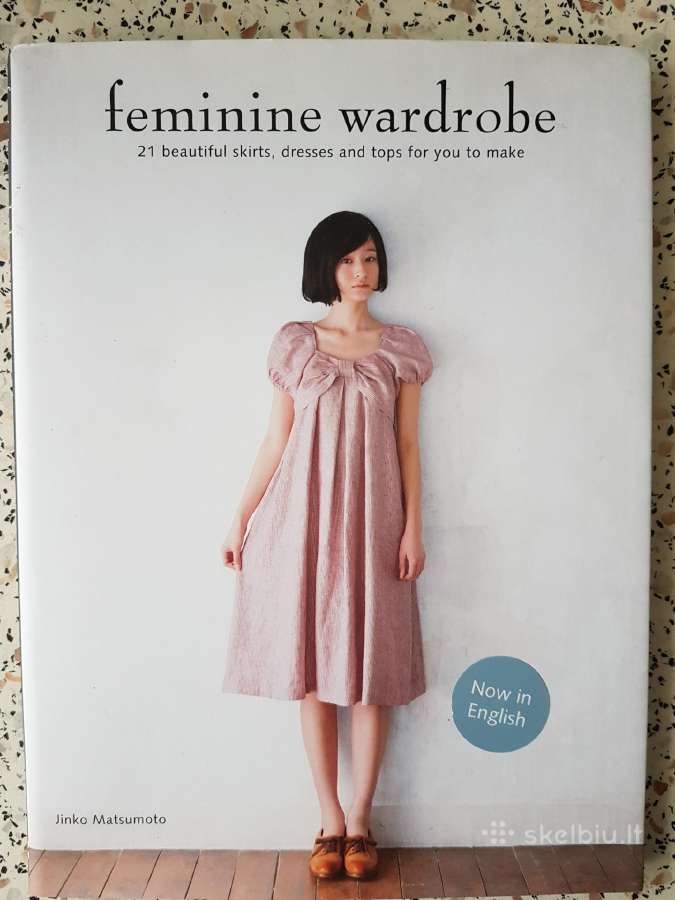 Japoniškos mados knyga "Feminine wardrobe"