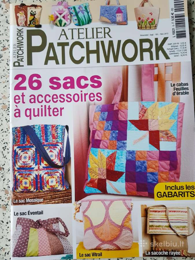 Žurnalai kūrybai "Realisations au Patchwork"