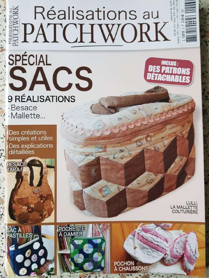 Žurnalai kūrybai "Realisations au Patchwork" - nuotraukos Nr. 2