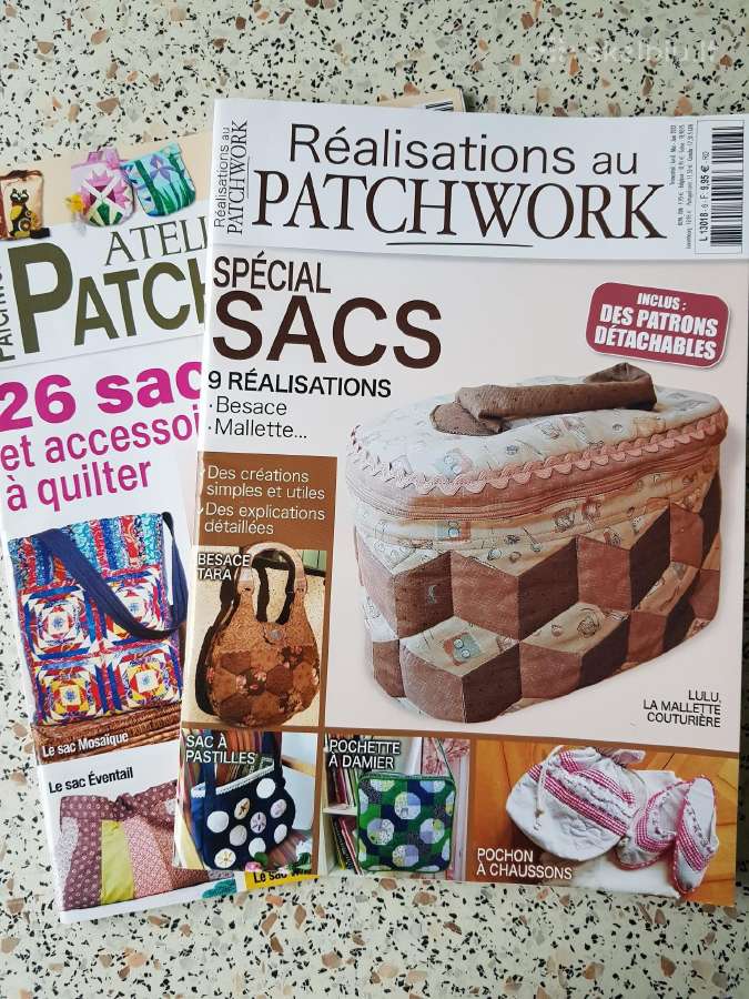 Žurnalai kūrybai "Realisations au Patchwork" - nuotraukos Nr. 3