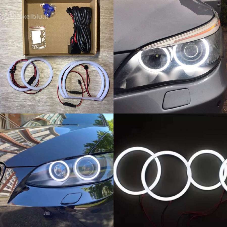 Cotton angel eyes žiedai įvairiens Bmw modeliams