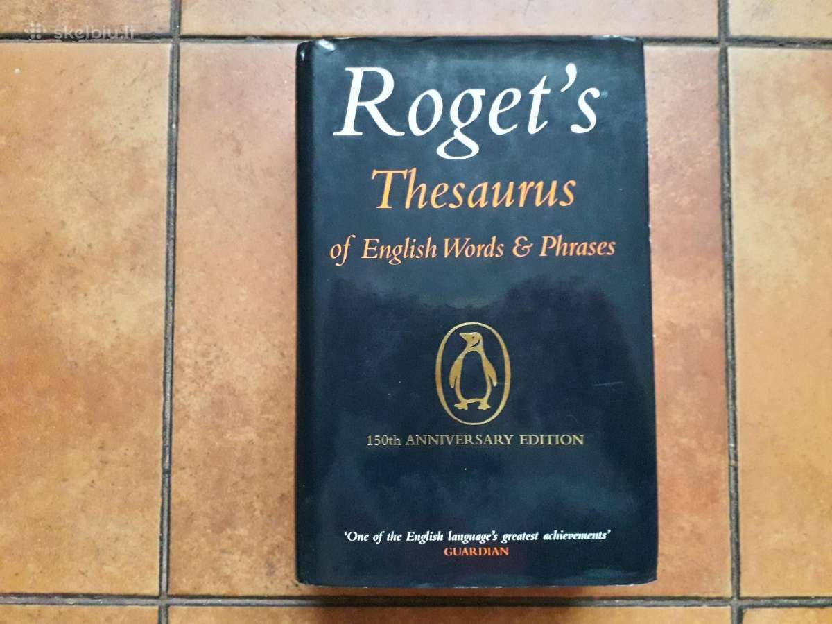 George Davidson " Roget's thesaurus" - nuotraukos Nr. 2