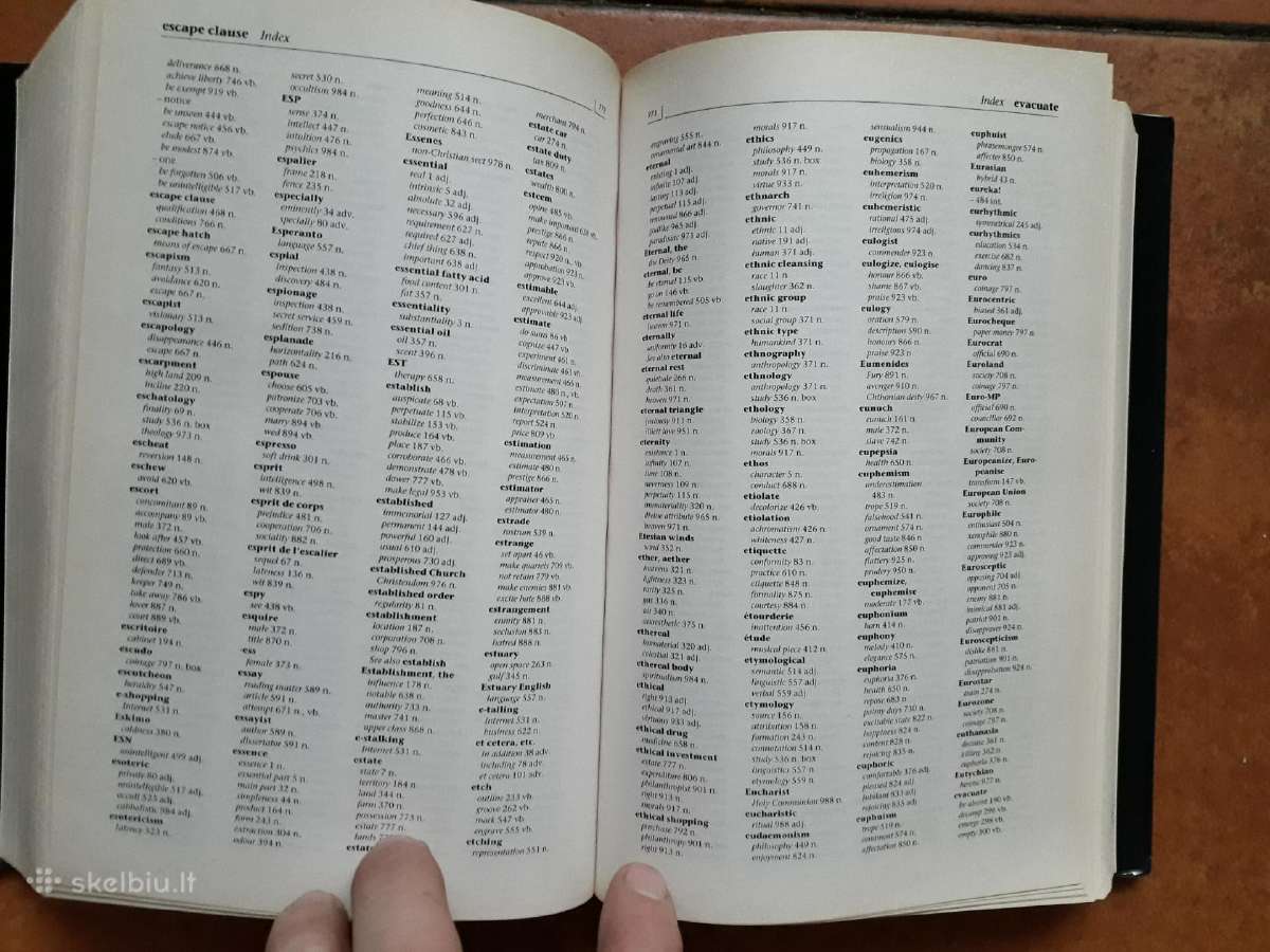 George Davidson " Roget's thesaurus" - nuotraukos Nr. 8