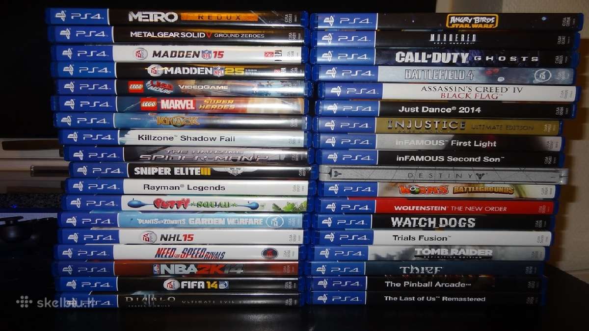 Perkame Ps4 žaidimus | Skelbiu.lt Perkame Ps4 žaidimus
