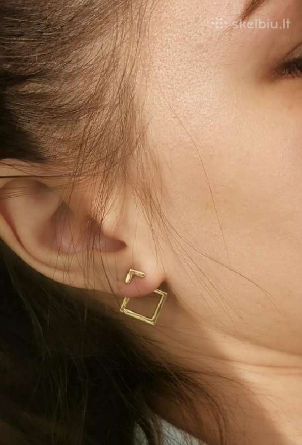 Įvairūs stilingi auskarai - nuotraukos Nr. 25