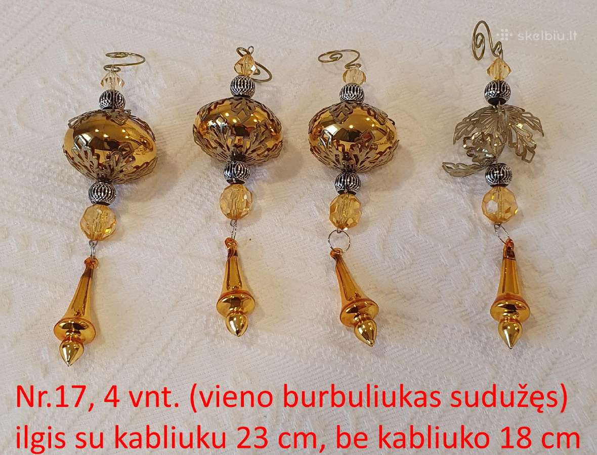 Kalėdų eglutės žaisliukai: vintažiniai ir modernūs - nuotraukos Nr. 21