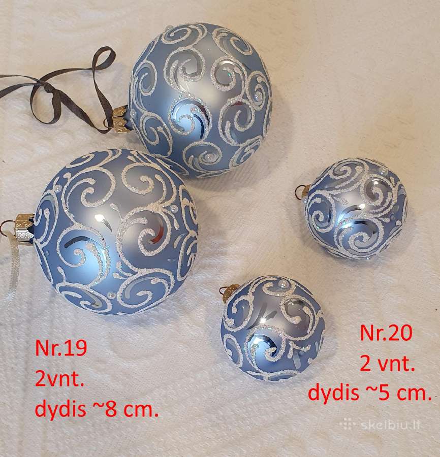 Kalėdų eglutės žaisliukai: vintažiniai ir modernūs - nuotraukos Nr. 24