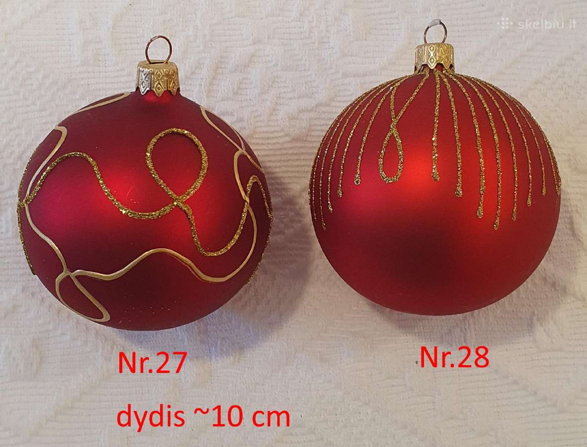 Kalėdų eglutės žaisliukai: vintažiniai ir modernūs - nuotraukos Nr. 28