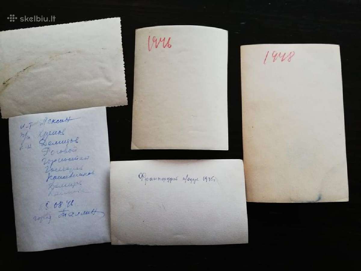Nkvd.dokumentai nuotraukos. - nuotraukos Nr. 6