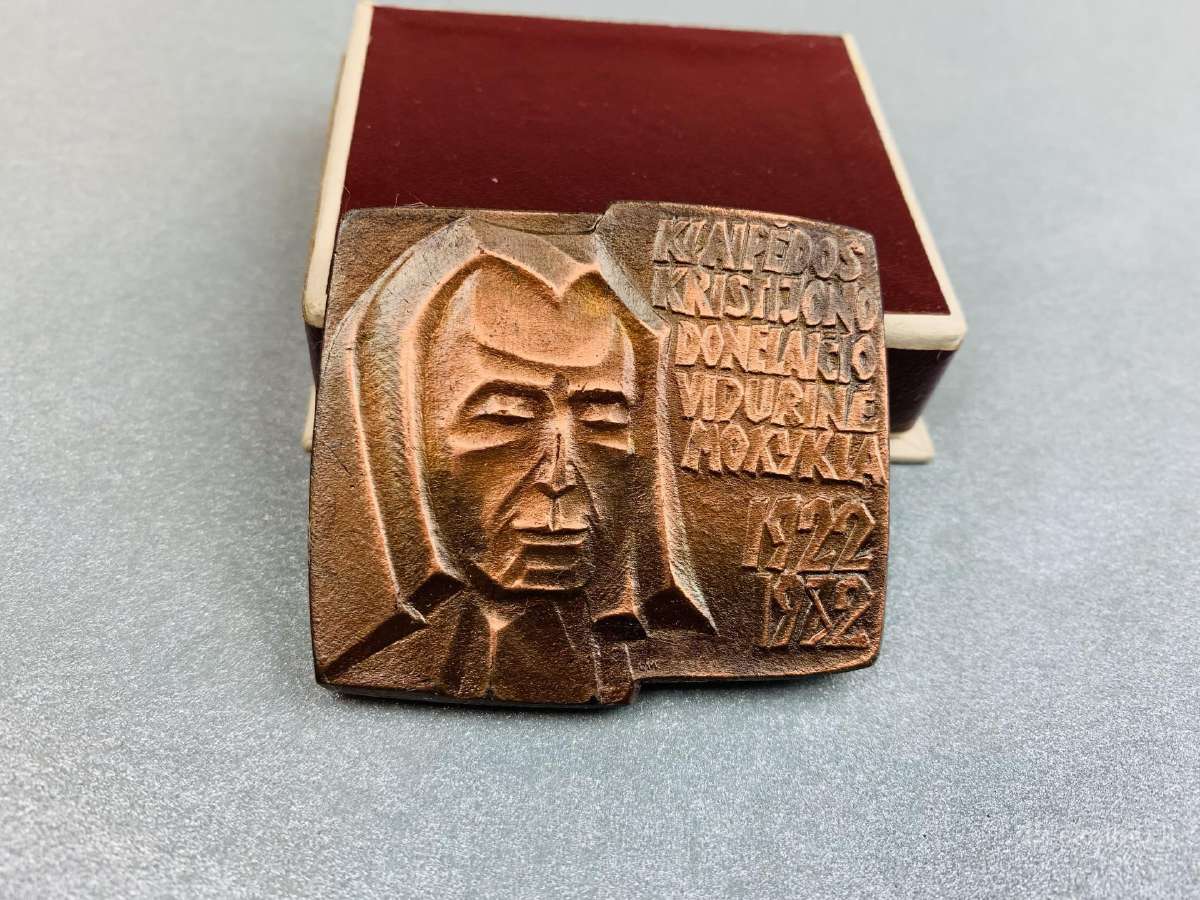 Mini bareljefas medalis K.donelaičio mokykla - nuotraukos Nr. 3