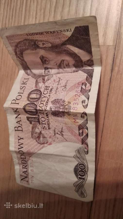 Lenkijos banknotai - nuotraukos Nr. 3