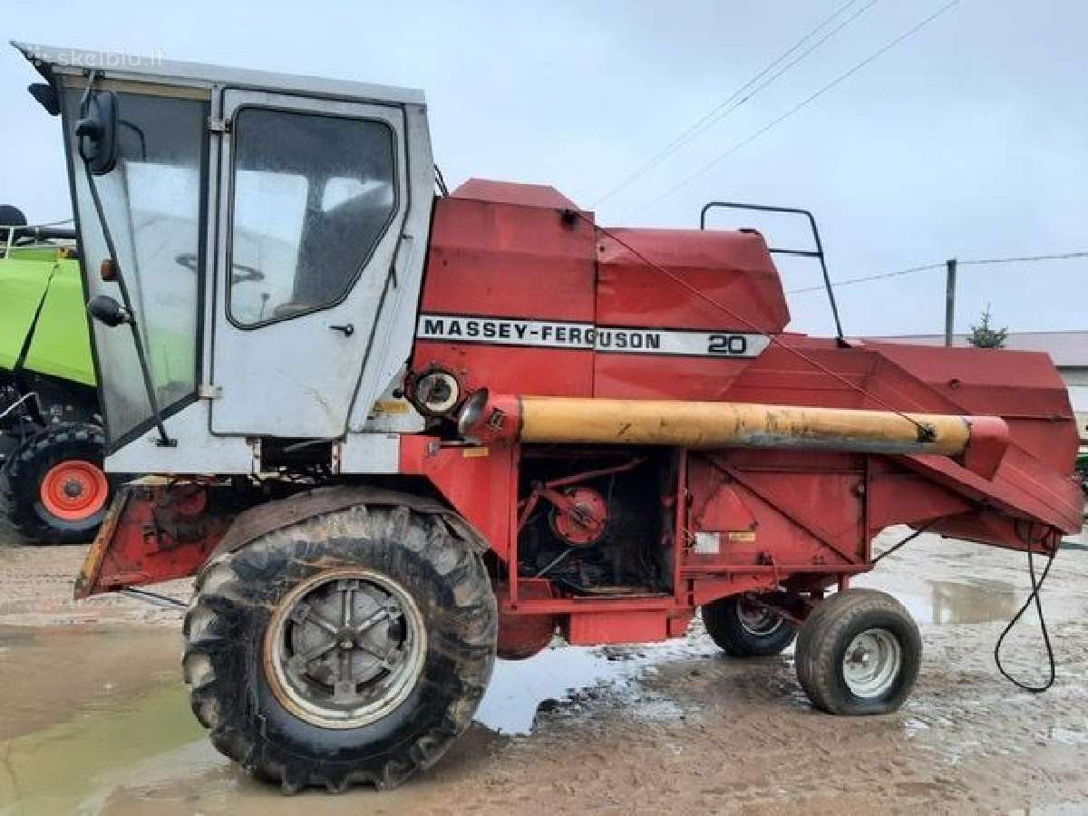 Kombainas Massey Ferguson 20/sampo 680 ardomas - nuotraukos Nr. 4