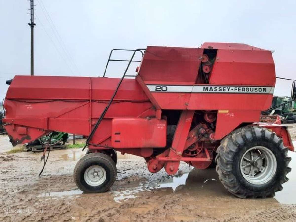 Kombainas Massey Ferguson 20/sampo 680 ardomas - nuotraukos Nr. 6