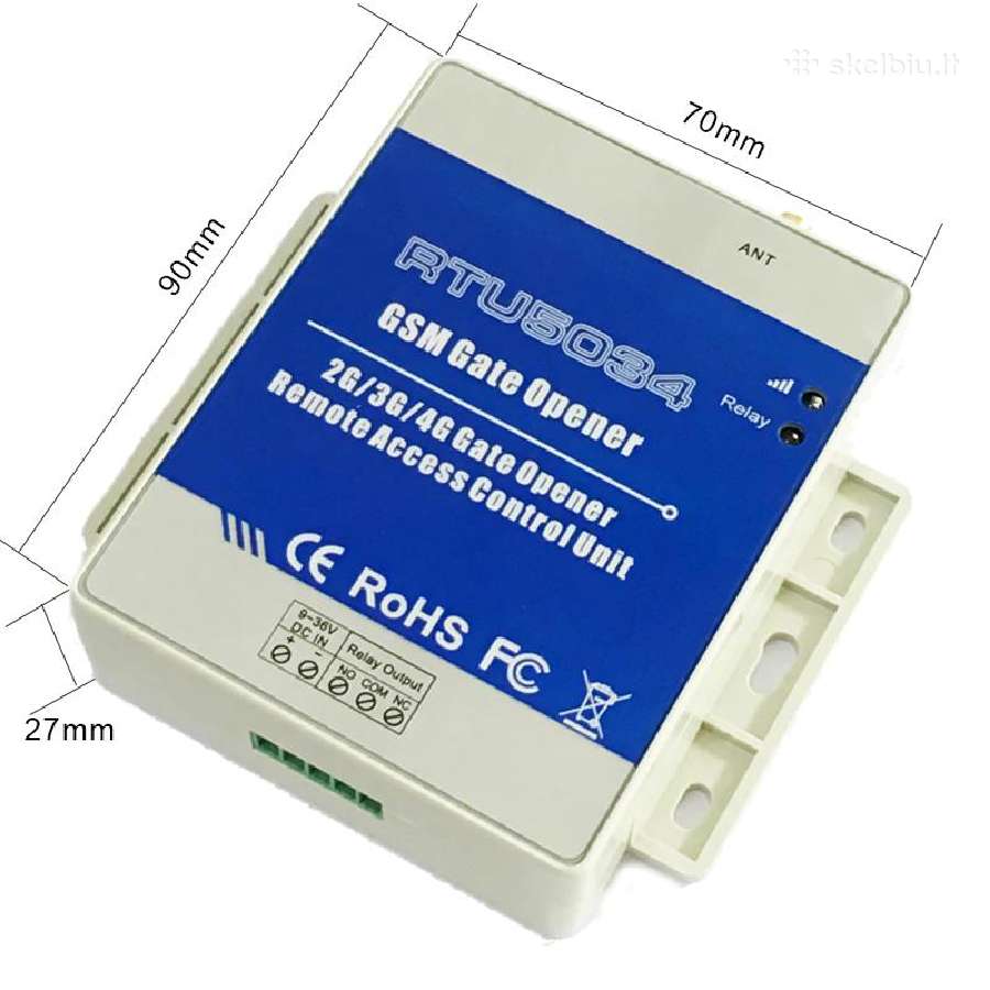 Rtu5034 Gsm valdymo modulis (nuotolinis valdiklis) - nuotraukos Nr. 3