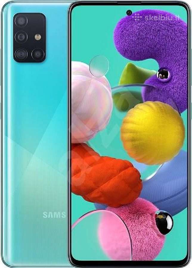 Naudotas Samsung Galaxy A51 128gb Tik 110eur - nuotraukos Nr. 2