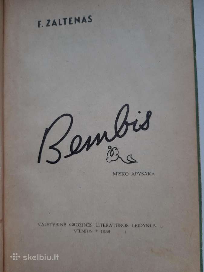 Knyga"bembis" - nuotraukos Nr. 2