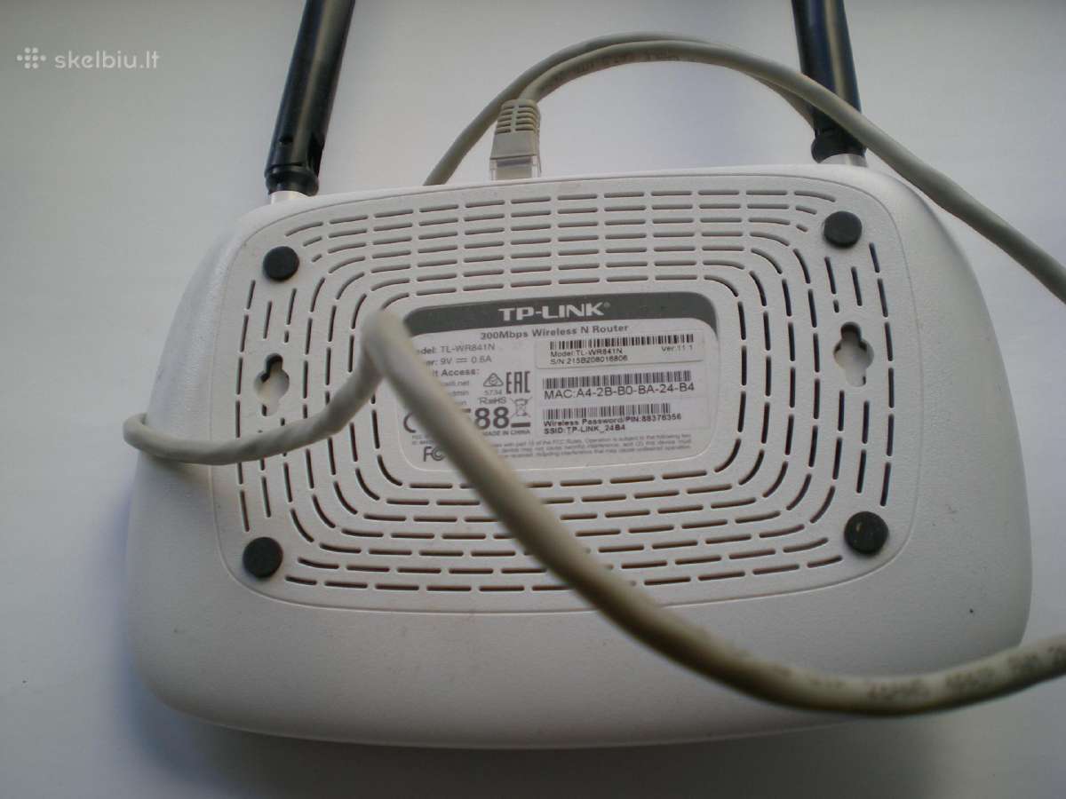 Tp - Link Tl-wr 841 N - nuotraukos Nr. 4