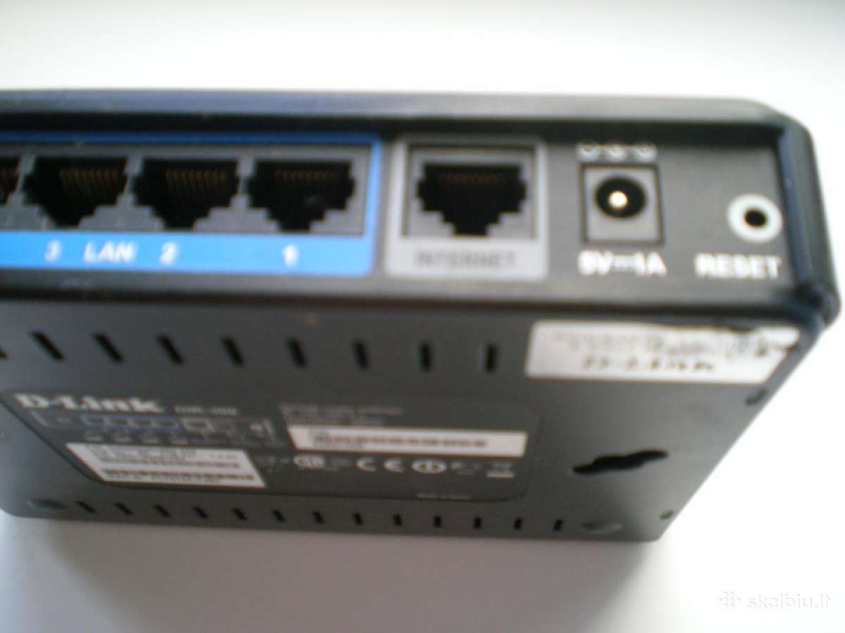 D-link Adsl Router Dir 360 - nuotraukos Nr. 4