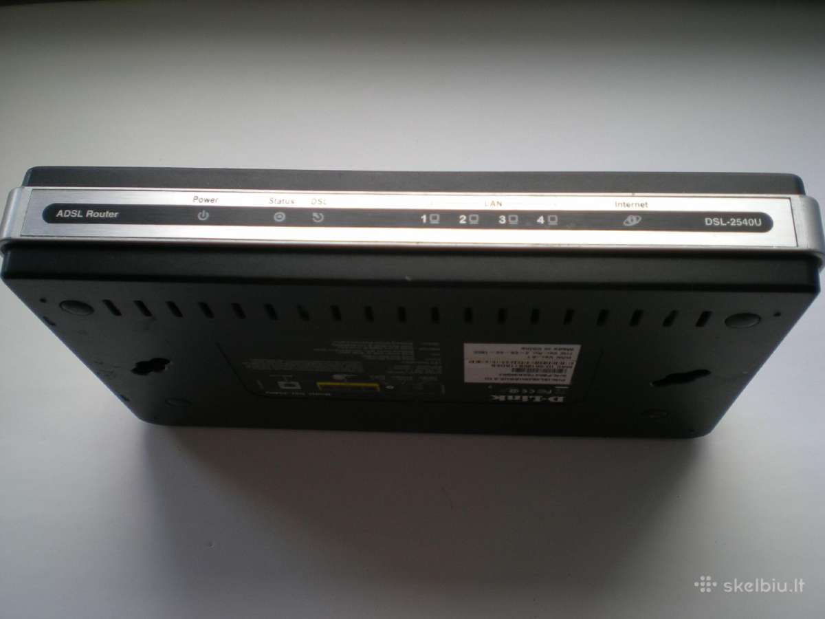 Marsrutizatorius Adsl Router Dsl -254 Ou
