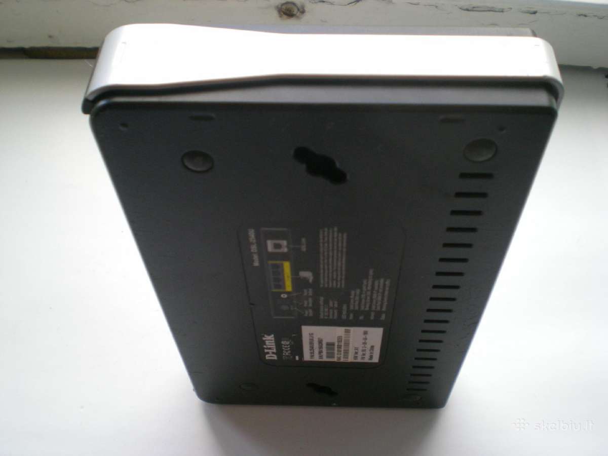 Marsrutizatorius Adsl Router Dsl -254 Ou - nuotraukos Nr. 7