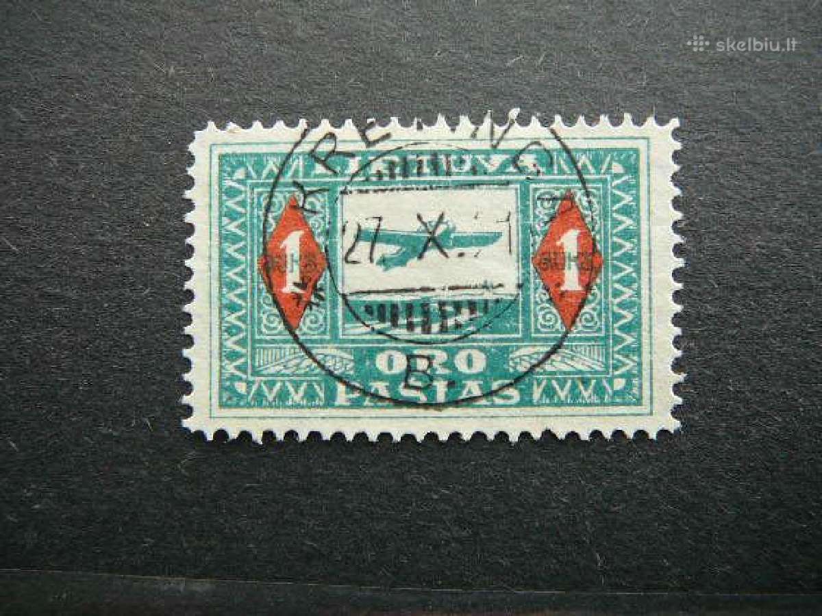 Lietuva 1921 Lektuvai antsp. lit106a