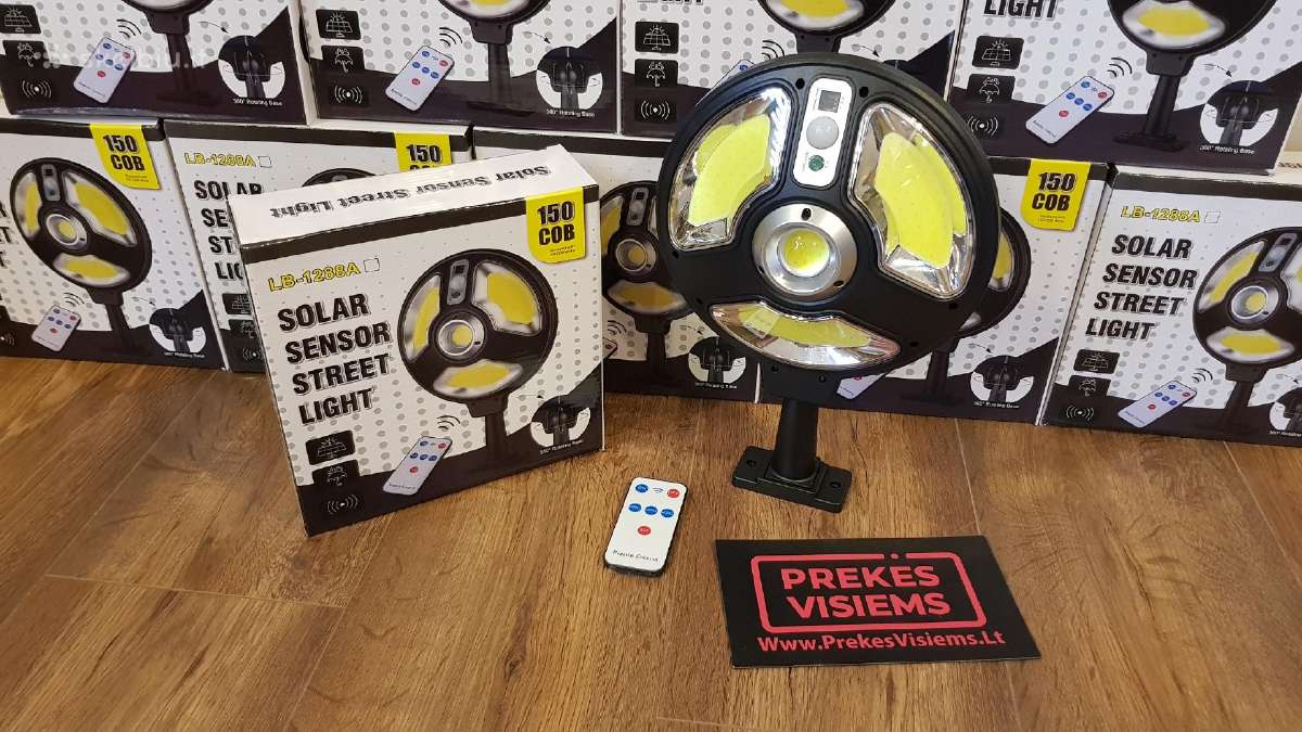 LED lauko šviestuvai su saulės baterija nauji! - nuotraukos Nr. 12