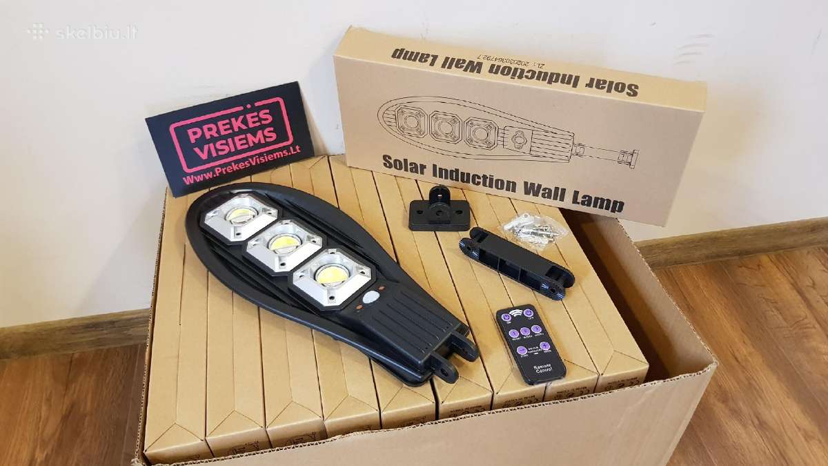 LED lauko šviestuvai su saulės baterija nauji! - nuotraukos Nr. 14