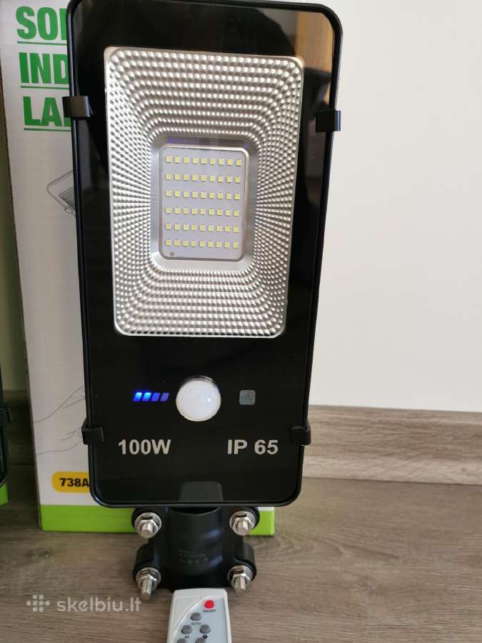 LED lauko šviestuvai su saulės baterija nauji! - nuotraukos Nr. 18