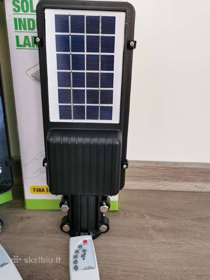 LED lauko šviestuvai su saulės baterija nauji! - nuotraukos Nr. 19