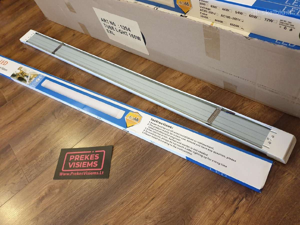 LED juostiniai šviestuvai 120cm - nuotraukos Nr. 10