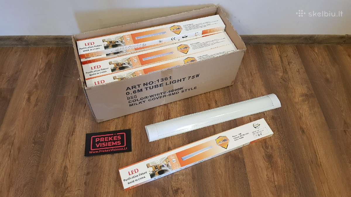 LED juostiniai šviestuvai 120cm - nuotraukos Nr. 5