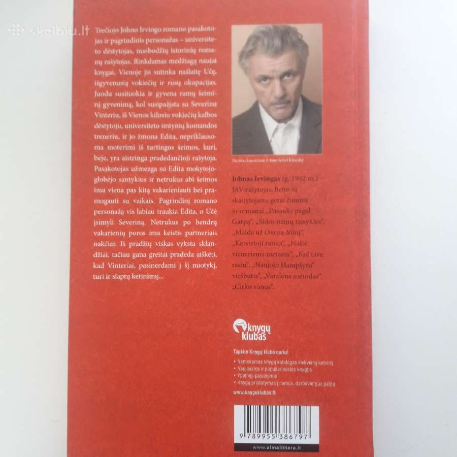 J.irving knyga 2 eur - nuotraukos Nr. 2