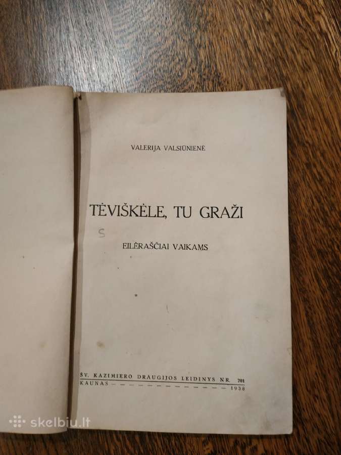 1938 m.v.valsiūnienės eilėraščiai vaikams - nuotraukos Nr. 2