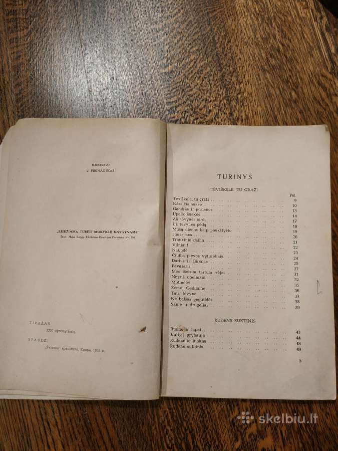 1938 m.v.valsiūnienės eilėraščiai vaikams - nuotraukos Nr. 3