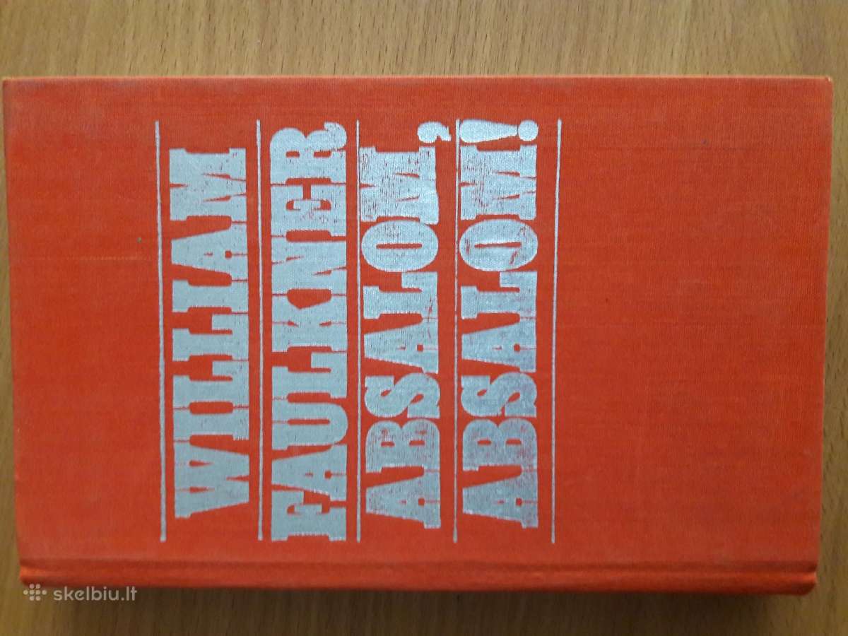 Knyga William Foulkner-absalom,absalom