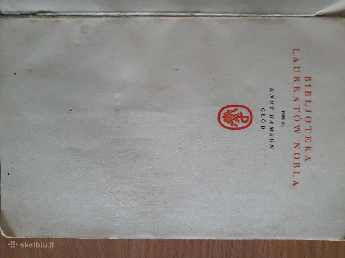 Knyga Knut Hamsun - nuotraukos Nr. 2