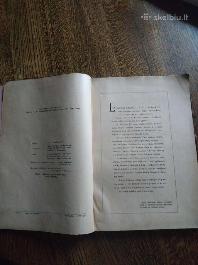 1930 m.jubiliejinis leidinys Vytautui didžiajam - nuotraukos Nr. 3
