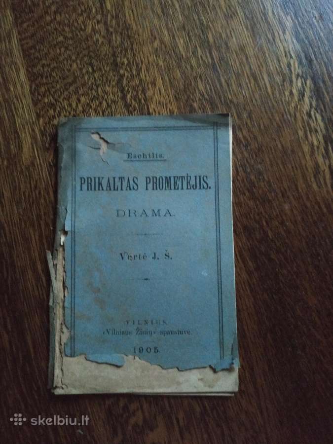 1905 m.drama Prikaltas Prometėjus