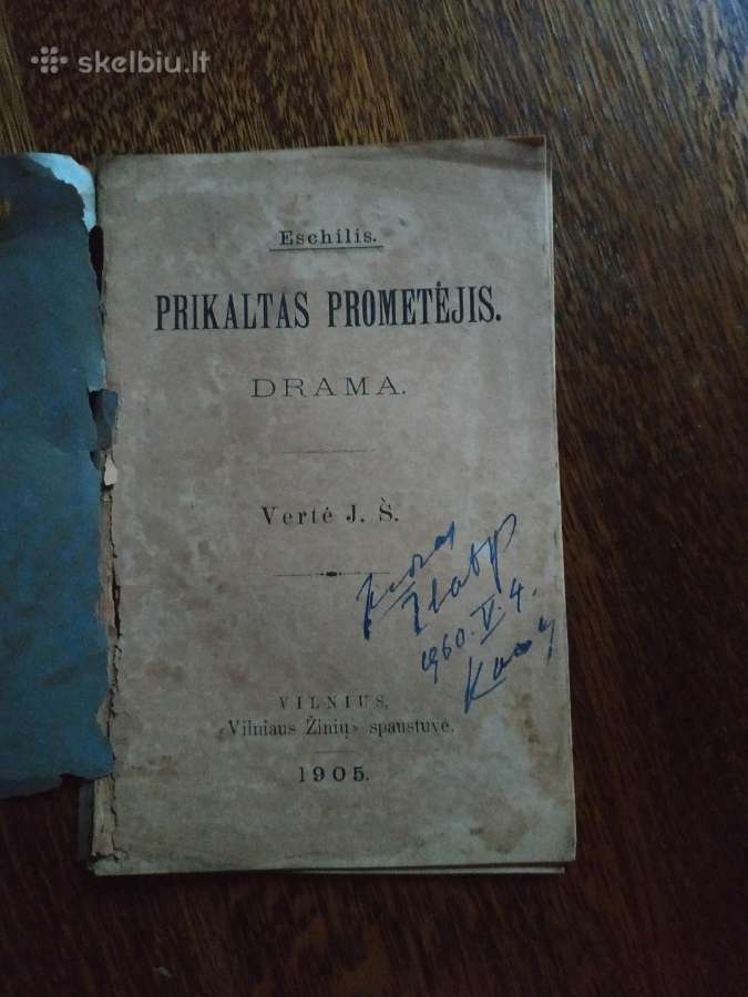 1905 m.drama Prikaltas Prometėjus - nuotraukos Nr. 2