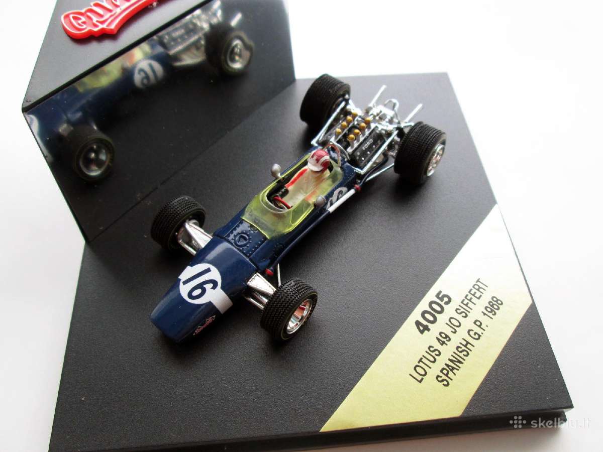 F1 Lotus 49 modeliukas Siffert Quartzo 1:43