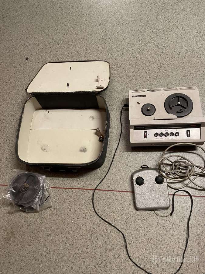 Grundig Stenorette L magnetofonas diktofonas - nuotraukos Nr. 3