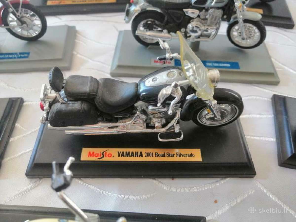 Motociklų modeliai moto 1:18 suzuki kawasaki bmw - nuotraukos Nr. 9