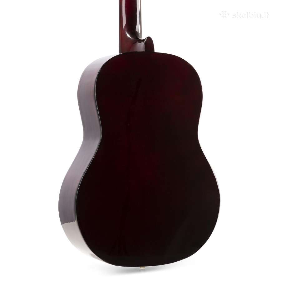 Max Soloart klasikinė gitara sunburst - rinkinys - nuotraukos Nr. 7