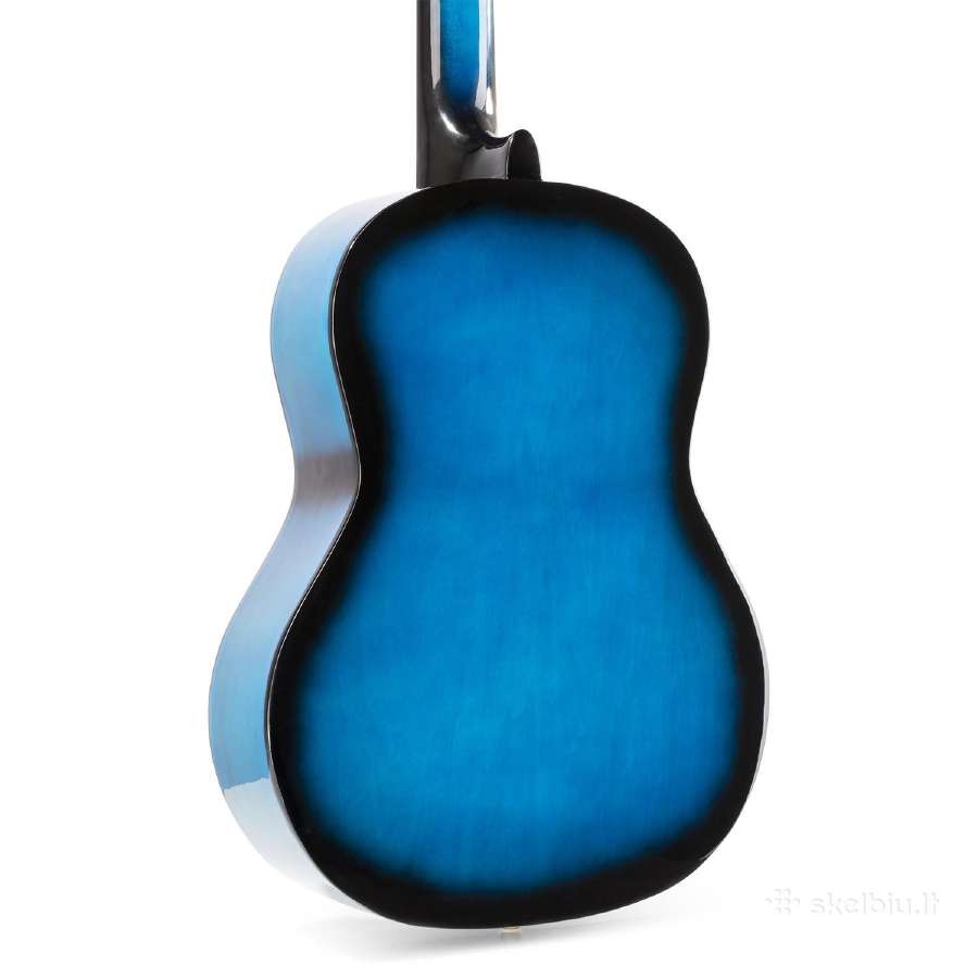 Max Soloart klasikinė gitara mėlyna - rinkinys - nuotraukos Nr. 7