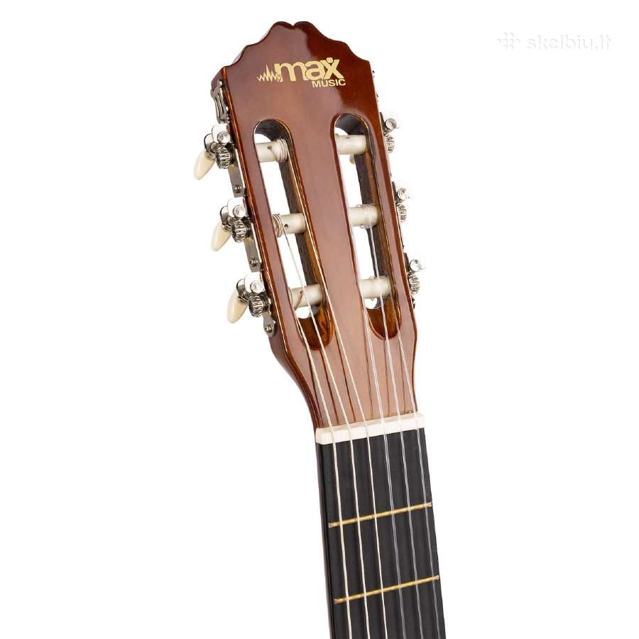 Max Soloart klasikinė gitara tamsus med. - rinkiny - nuotraukos Nr. 8
