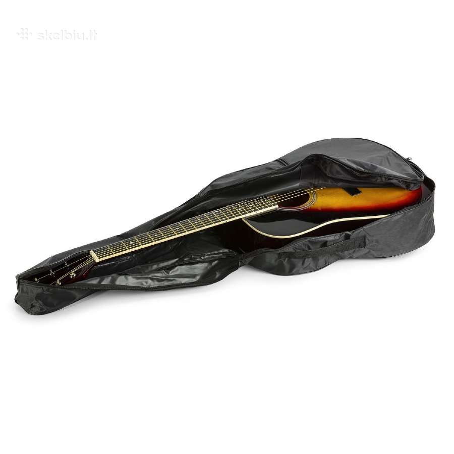 Max Solojam akustinė gitara sunburst - rinkinys - nuotraukos Nr. 11