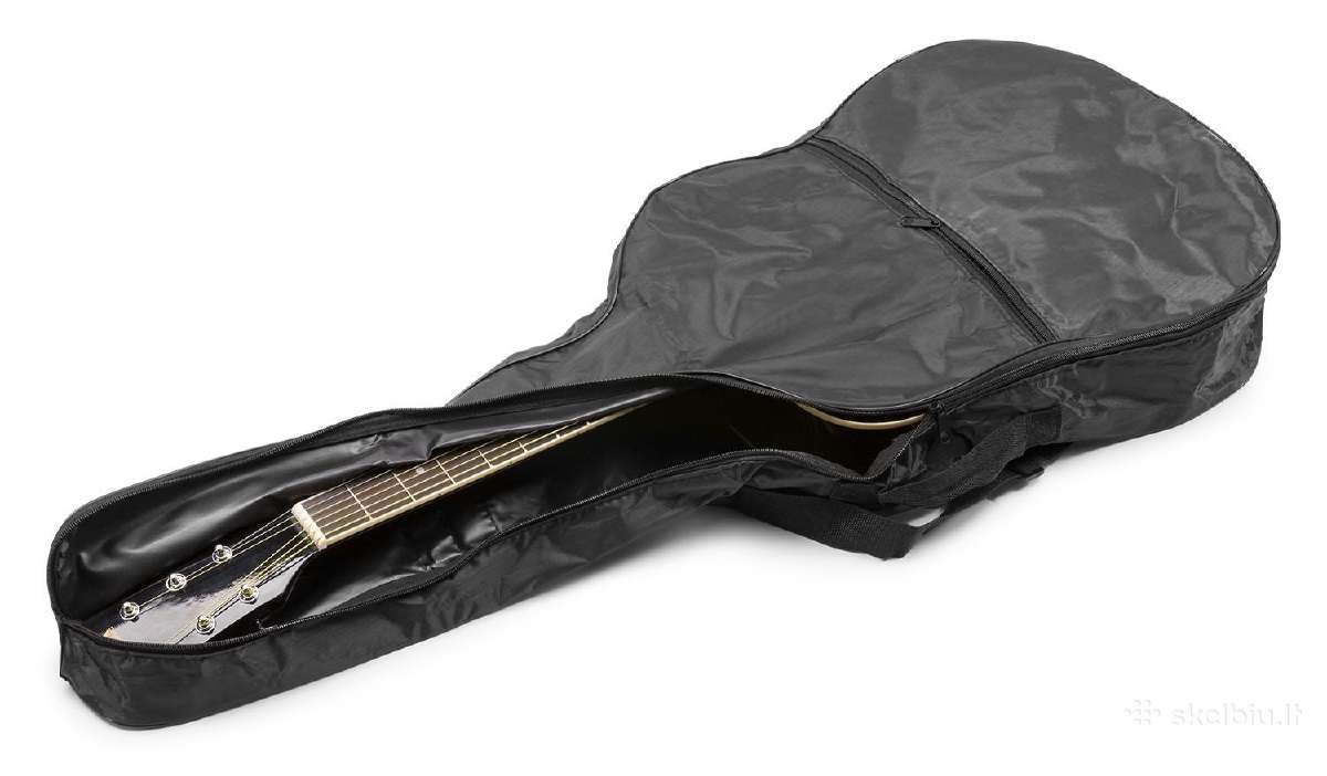 Max Solojam akustinė gitara juoda - rinkinys - nuotraukos Nr. 8